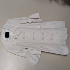 TCEC. WOMEN 3/4 RUFFLE SLEEVE LT JACKET W/ POCKETS